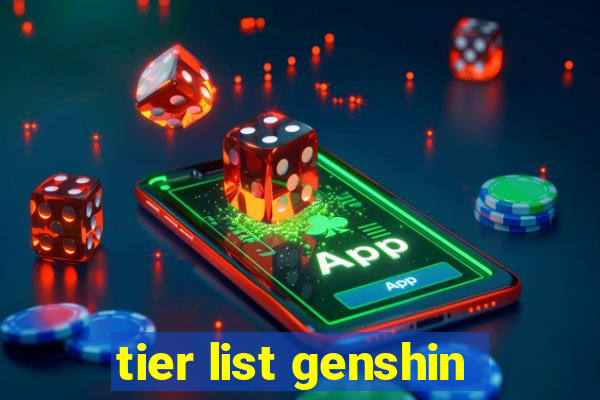 tier list genshin